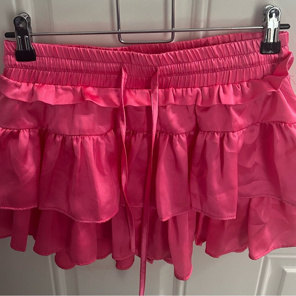 Day + Moon pink skirt